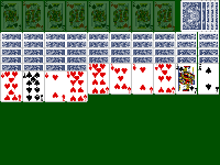 スパイダーソリティア 2色 をプレイ！