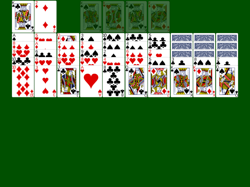 スリー・ブラインド・マイスソリティア をプレイ！