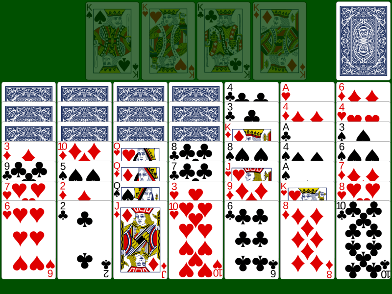 Speel Scorpion Solitaire!