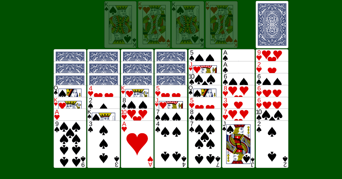 Scorpion Solitaire 2 Suits | Play Online 100% Free at Solitaire Land
